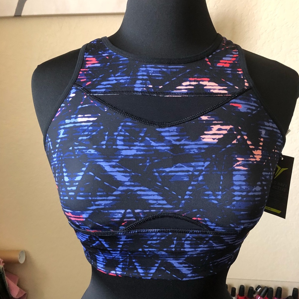 Brand new Old Navy sports bra.  Halter style.